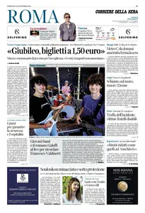 Corriere della Sera Roma - 22 Settembre 2024