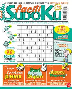 Facili Sudoku - Ottobre 2024