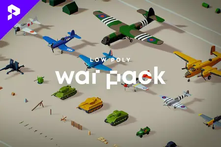 Unity Asset - Low Poly War Pack v3.10