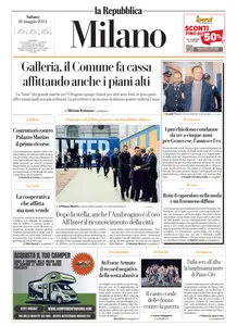 la Repubblica Milano - 18 Maggio 2024