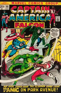 Captain America 151 Marvel 1972 c2c chums