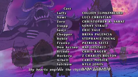 One Piece (1999 S12E03 The Dream Sinking in the New World! The Pirate of Despair Puzzle Koten Gars