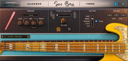 Native Instruments Scarbee Sun Bass Finger KONTAKT