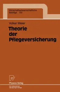 Theorie der Pflegeversicherung