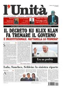 L'Unità - 21 Aprile 2026