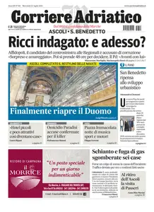 Corriere Adriatico Ascoli - 23 Luglio 2025
