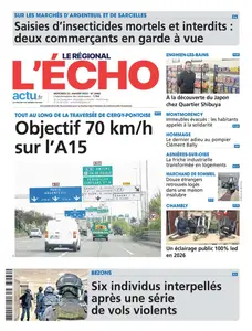 L'Echo Le Régional - 22 Janvier 2025