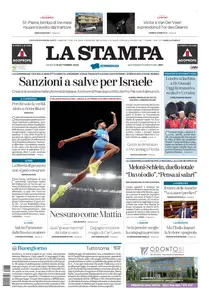 La Stampa Aosta - 18 Settembre 2025