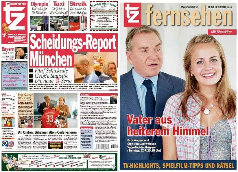 TZ München Wochenendausgabe vom 23./24. Oktober 2010