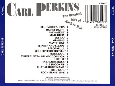 Carl Perkins – The Greatest Hits Of Rock ‘n Roll (Comp. 1987)
