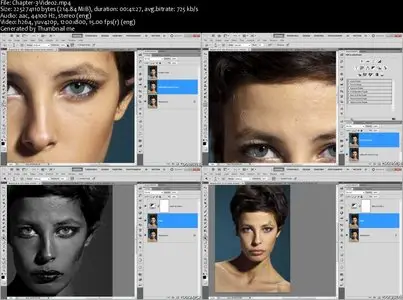 High End Industry Photoshop Retouching Techniques Series One, Two & Three