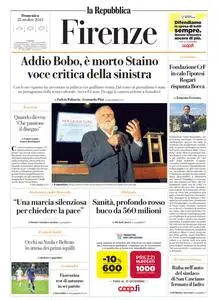 la Repubblica Firenze - 22 Ottobre 2023