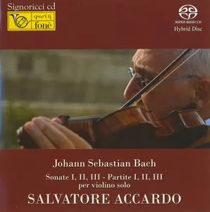 J.S.Bach - Sonate I, II, III - Partite I, II, III per violino solo (Salvatore Accardo) - 2 SACD