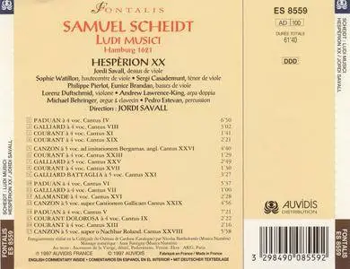 Jordi Savall & Hesperion XX - Samuel Scheidt - Ludi Musici, Hamburg 1621 (1997) {Fontalis--Auvidis France ES 8559}