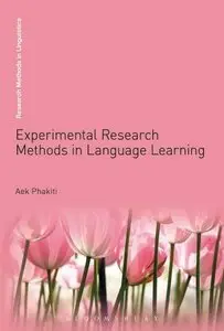 Experimental Research Methods in Language Learning (repost)