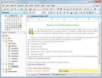 CSoftLab Advanced Diary 5.0 Multilingual