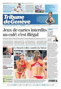 Tribune de Genève du 09 Août 2016