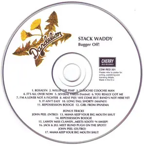 Stack Waddy - Bugger Off! (1972)
