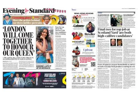 London Evening Standard – May 30, 2022