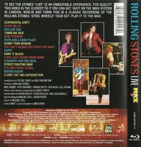 Rolling Stones - Live At The Max (1991) [BLU-RAY] {2009 Universal}