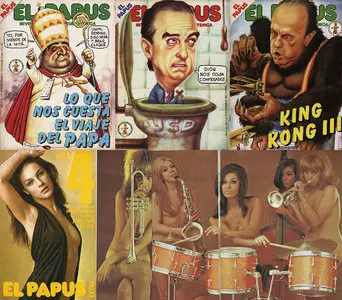 El Papus #437-439 y Extra #4 (1975)