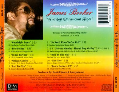 James Booker - The Lost Paramount Tapes (1995)