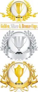 Golden, Silver & Bronze Cups