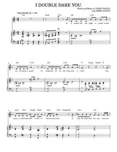I Double Dare You - Audra McDonald, Rufus Wainwright (Piano Vocal)