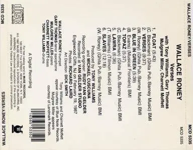 Wallace Roney - Verses (1987) {Muse Records}