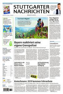 Stuttgarter Nachrichten Blick vom Fernsehturm - 27. Juni 2018