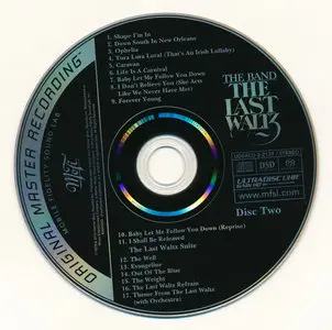 The Band - The Last Waltz (1978) [2CD, MFSL UDSACD 2-2129]