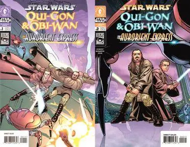 Star Wars - Qui-Gon & Obi-Wan - The Aurorient Express #1-2  (c2c) (2002) Complete