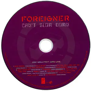 Foreigner - Can't Slow Down (2010)