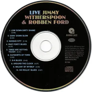 Jimmy Witherspoon & Robben Ford - Live (1976) Reissue 1993
