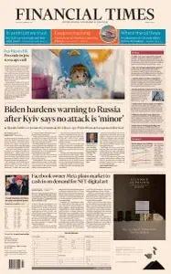 Financial Times Middle East - January 21, 2022