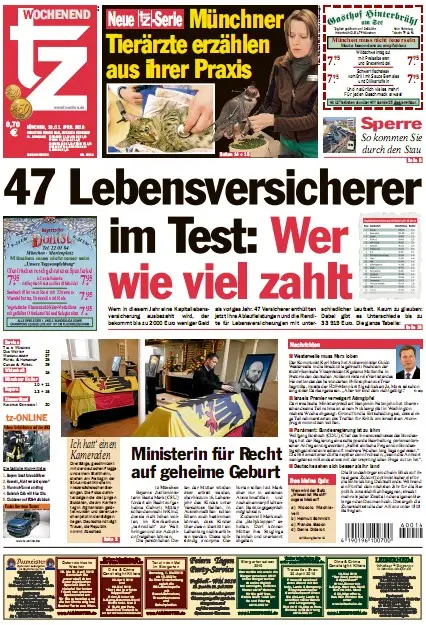 TZ München Wochenendausgabe vom 10./11. April 2010