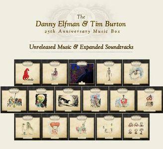 The Danny Elfman & Tim Burton 25th Anniversary Music Box (17CDs, 2011)