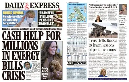 Daily Express – January 21, 2022