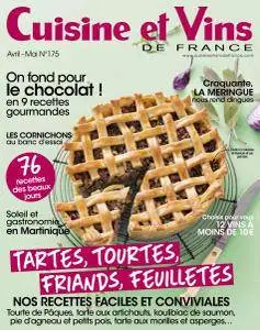 Cuisine et Vins de France - Avril-Mai 2017