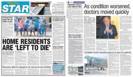 Shropshire Star Shrewsbury Edition – April 07, 2020