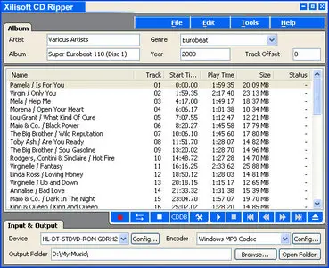 Xilisoft CD Ripper 1.0.47.0515 Portable