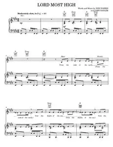 Lord Most High - The Martins (Piano-Vocal-Guitar)