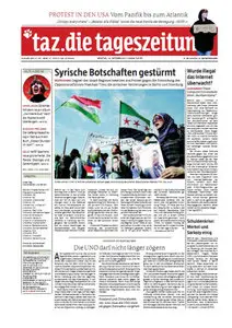 Tageszeitung TAZ vom 10 Oktober 2011
