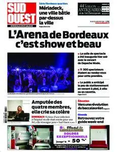 Sud Ouest Bordeaux Rive Gauche - 25 janvier 2018