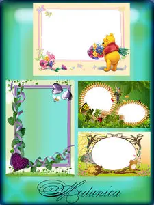 Collection of the children's frames 12