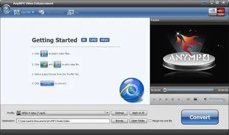AnyMP4 Video Enhancement 1.0.36 Multilingual Portable