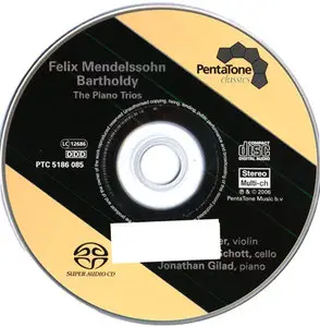 Mendelssohn Bartholdy - Gilad, Fischer, Müller-Schott - Piano Trios Nos. 1 & 2 [Petatone PTC 5186 085] {Europe 2006}