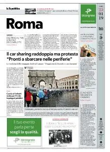 la Repubblica Roma - 25 Gennaio 2019