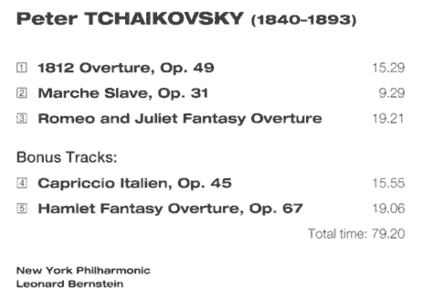 Leonard Bernstein conducts Tchaikovsky