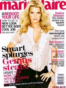 Jessica Simpson - Marie Claire Magazine (January 2009)